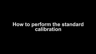 EN  Sicam How to perform the standard calibration [upl. by Fesuy]