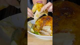 ASMR WHOLE ROTISSERIE CHICKENshorts eating asmreating rotisseriechickenfoodie [upl. by Okoy]