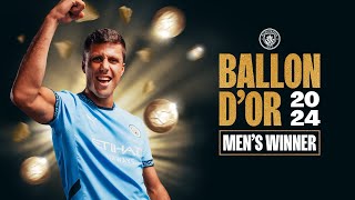 RODRI Ballon dOr 2024 Mens Winner [upl. by Naenej]