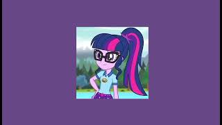 Equestria girls Twilight Sparkal Everfree camp sped up song [upl. by Eiramait975]