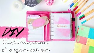 BACK TO SCHOOL  customisation et organisation avec un planner 📒 [upl. by Notxap]