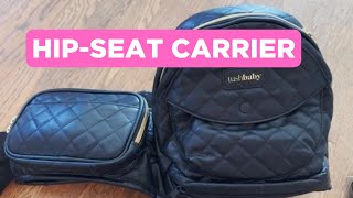 Tushbaby Hip Seat Baby Carrier Review [upl. by Anilorak664]