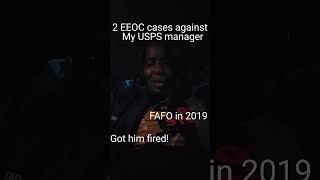 2 EEOC cases Against my USPS manager RR [upl. by Cappello]