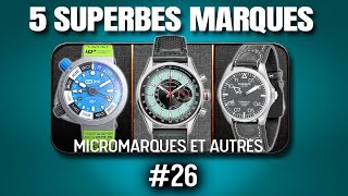 5 Micro Marques de Montres à Redécouvrir Maintenant [upl. by Llet77]