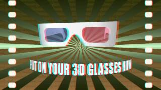 3D Glasses  3D Stereoscopic Anaglyph Video not yt3d [upl. by Sherrer]