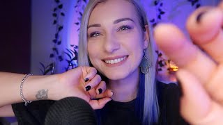 ASMR Tingly mouth sounds tktk pluck clicking amp hand movements 😴 [upl. by Earaj]