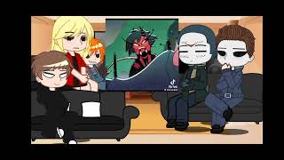 Slashers react to yn 5 [upl. by Phionna389]