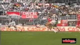 Serie A 20012002 day 32 Piacenza  Juventus 01 Nedved [upl. by Dhiman]