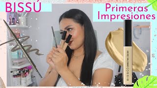 CORRECTOR BISSÚ Y LÁPIZ PARA CEJAS ULTRAFINO  PRIMERAS IMPRESIONES  HolaLizy 🦋 [upl. by Moretta]