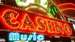 Las Vegas Casino Music Video For Night Game of Poker Blackjack Roulette Wheel amp Slots [upl. by Ansilme]