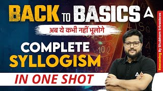 Syllogism Reasoning Tricks in One Shot  Syllogism Reasoning Questions  By Shubham Srivastava [upl. by Kerns]