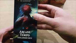 MTG Unboxing  Challenger 2019 Decks  Arcane Tempo [upl. by Romulus453]