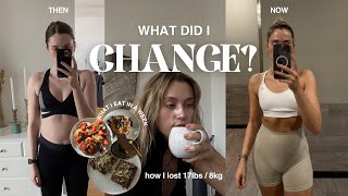 HOW I LOST WEIGHT amp CHANGED MY MINDSET  what I eat in a week as a dental student [upl. by Droflim]