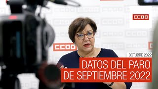 Datos del paro de septiembre [upl. by Zoarah]