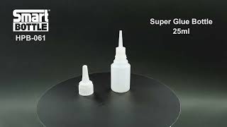 25ml 40ml Empty Plastic Squeeze Bottle for Liquid Glue [upl. by Lenwood364]