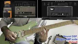 NEURAL DSP MORGAN AMPS SUITE demo DEFAULT preset neuraldsp demo review [upl. by Thury]