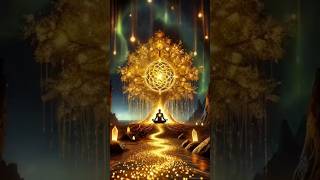 Tree of Cosmic Alignment Soul Healing Waves shorts viralshorts trending meditationmusic [upl. by Enala]