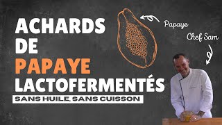 Achards de légumes 🫙 lactofermentés 🦠 sans huile   LES RECETTES DE SAISON [upl. by Yand]