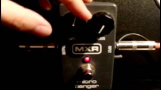 MXR Micro Flanger [upl. by Animar]