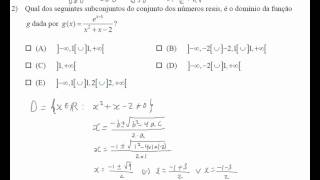 Calcular Domínios de Funções [upl. by Sylvia]