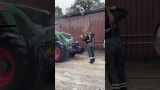 UN TRACTEUR FENDT CA SE BICHONNE  agricultrice farming ferme agriculture stervio marca2c [upl. by Rolando149]