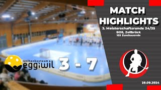 UHT Eggiwil vs Unihockey Mittelland  Saison 202425 [upl. by Eram869]