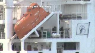 Marines gain control of the MV Magellan Star from suspected pirates [upl. by Myo]