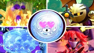 Kirby Star Allies  All Boss Secrets amp Easter Eggs [upl. by Idnahs]