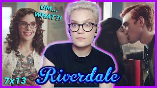 GRUNDY VARCHIE WHAT IS GOING ON  Riverdale Season 7 Episode 13 quotThe Cruciblequot REACTION [upl. by Artcele]