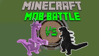 Spikezilla Vs Gojira1954  Minecraft Mob Battle [upl. by Avilys]