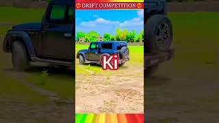 DRIFTTEST🤔THARVSGWAGONKONhaibest🇮🇳 thar amazing [upl. by Manoop]