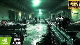 HOSPITAL CIA RAID PC RTX 4090 ULTRA Realistic Graphics 4K Call of Duty [upl. by Oht59]