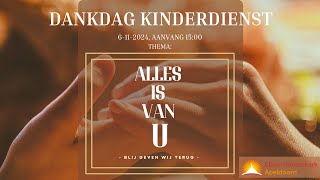 Kinderdienst 6112024 1500 ds JW Verboom [upl. by Giselbert757]