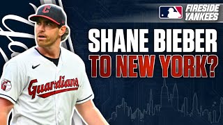 Yankees Mock Trades TRADING for Shane Bieber [upl. by Osrick]