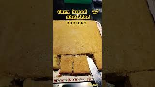 Wow yummy ❤️ cornbread [upl. by Aerdnu170]