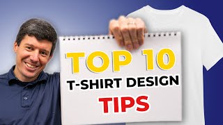 TOP 10 TShirt Design Tips Everyone Should Know DTG  DTF Screen Printing  more [upl. by Nylzor]