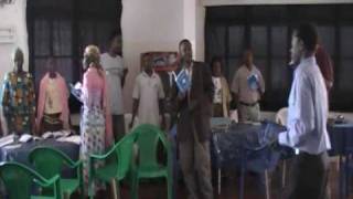 Christadelphian TouPreach Hymn Singing Yesu Na Simama at Tabora Bible School [upl. by Ainek]