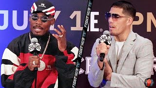 JERMELL CHARLO VS BRIAN CASTANO  FULL FINAL PRESS CONFERENCE amp FACE OFF VIDEO [upl. by Aileve]