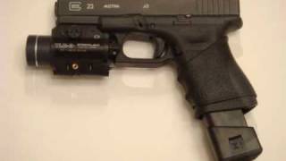 Glock 23 19 25 32 38 Mods Modifications and Accessories Advantage Arms 22lr Conversion [upl. by Eimar]