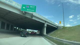 Driving to Saint Clair Shores Michigan from Detroit Michigan June 2022 [upl. by Pierrepont]