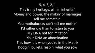 Kendrick Lamar  DNA Lyrics [upl. by Sosthena]