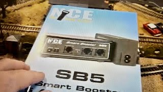 NCE SB5 Smart Booster and EB1 Circuit Breaker Install [upl. by Sashenka]