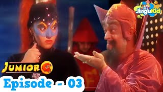 Junior G  Episode 3  Superhero amp Super Powers Action TV Show For Kids  Jingu Kid Hindi [upl. by Assirram]