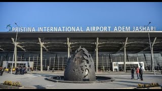 Pristina International Airport Adem Jashari  Swiss takeoff [upl. by Coshow]