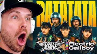 BABYMETAL x Electric Callboy  RATATATA REACTION [upl. by Ahsatniuq160]