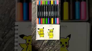 Which is your favourite cartoon character artist 🆚 sketche shortstrendingpikachucartoon [upl. by Farr]