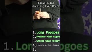 Guess the FNaF Merch Blindfolded 2 With Artlad fnaf funko youtooz fivenightsatfreddys [upl. by Jenilee]