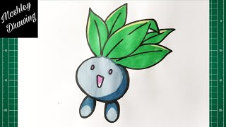 How to Draw Oddish  Pokemon [upl. by Franklin]