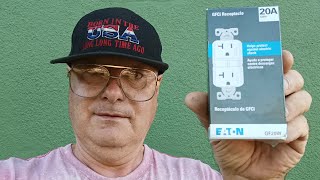 how to replace a defective GFI receptacle in the country of my birth 120 volt 15 or 20 amp circuit [upl. by Nayllij595]