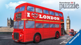 Ravensburger 3D Puzzle®  Build a London Bus [upl. by Gladi39]